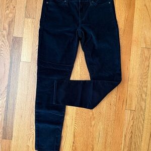 Women's Navy Blue Skinny Pants